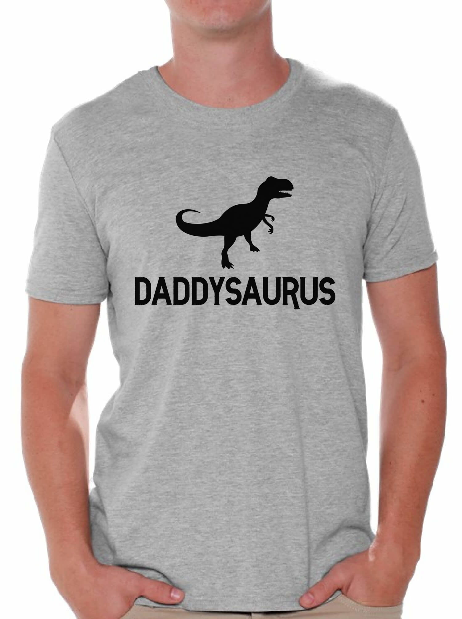 Daddysaurus Cool V-neck T shirt  Daddy Gifts Best Dad Ever Daddy Saurus 