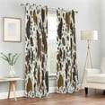 thumbnail image 7 of FREEAMG Cow Print Blackout Curtains 84x42in,Theral Insulated Room Darkening Curtains Window Curtain Panels for BedRoom Bath Living Room, 1 Panel, 7 of 7
