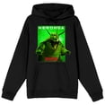 thumbnail image 6 of Ultraman Rising Negrona Long Sleeve Adult Black Hooded Sweatshirt-XL, 6 of 7
