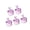 Purple, variant on Lynono Co.,Ltd 5Pcs EfficientP1ast1cSink Strainer Rabbit Themed With Sturdy Construction