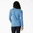 thumbnail image 2 of Dickies Women's Cooling Long Sleeve Pocket T-Shirt, Azure Blue, L, 2 of 5