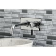 thumbnail image 2 of Kingston Brass KS8111DKL Kaiser Single-Handle Wall Mount Bathroom Faucet, Polished Chrome, 2 of 5