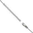 thumbnail image 2 of Sterling Silver Rose Gold-plated CZ Necklace, 2 of 3