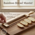 thumbnail image 7 of Adjustable Bread Knife for Homemade Bread, Precise Cutting Sourdough Bread, Serrated Blade Stainless, Manual Bow Design with Thickness Guide Sourdough Bread Slicer, Ideal Gift for Baker, 7 of 7
