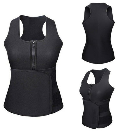 

Babibeauty Waist Trainer Vest for Women Gym Workout Sport with Adjustable Sauna Slimming Sweat Belt Body Shaper