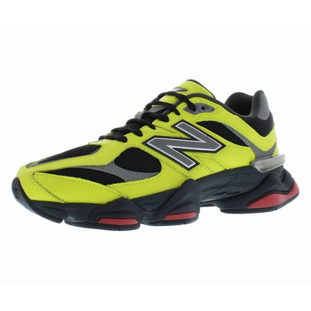 New Balance 9060 Mens Shoes Size 8, Color: Yellow/Grey/Black