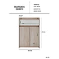 thumbnail image 5 of Mueble Archivero de Oficina Multiusos Minimalista, Mueble Organizador con Amplio Almacenamiento, Diseño Moderno, 5 of 5