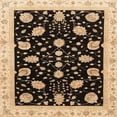 thumbnail image 1 of Ahgly Company Indoor Square Abstract Red Oriental Area Rugs, 5' Square, 1 of 6