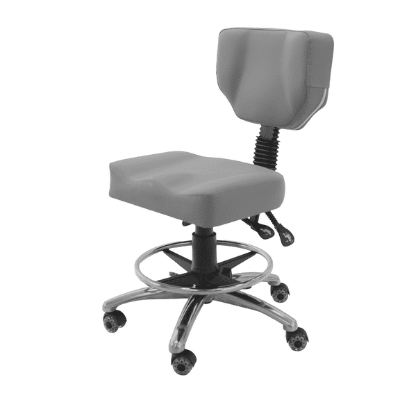 SKINACT Comfortable Esthetician Chair (Gray)