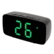 thumbnail image 5 of Reloj Con Espejo, Múltiples Métodos De Carga Iluminación Verde Reloj Despertador Digital Activado Por Voz Para Cabecera De Dormitorio, 5 of 7