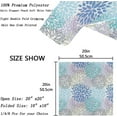 thumbnail image 3 of GZHJMY Elegant Abstract Colors Flowers Floral Pattern Cloth Napkins, Set of 4 20 x 20 Inch Soft & Comfortable Polyester Dinner Napkin for Family, Restaurant, Weddings, Parties, 3 of 3