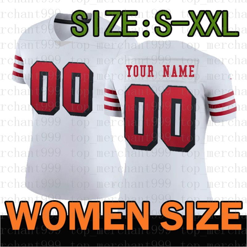 01G Jerseys de football hommes femmes jeunes San Francisco''49ers''8 Steve  Young 19 Deebo Samuel 11 Brandon Aiyuk 54 Fred Warner 80 Jerry Rice 