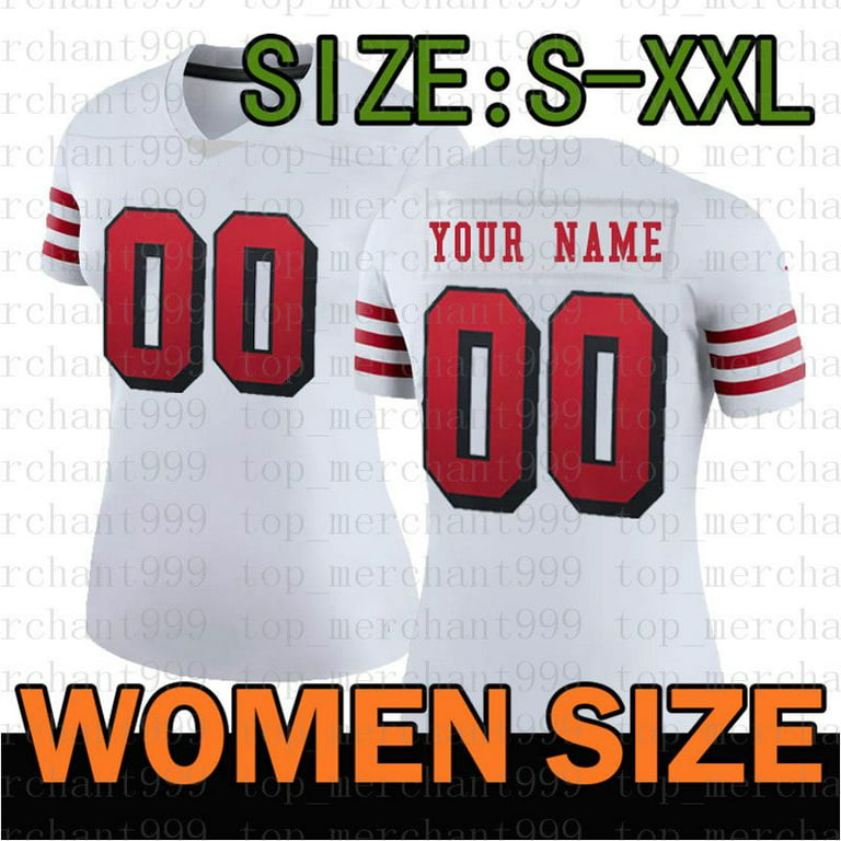 49ers jersey stitched numbers