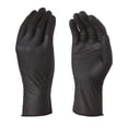 thumbnail image 1 of Disposable Sensitive Black Nitrile Gloves, Powder Free, Box of 100, Size M, 1 of 5