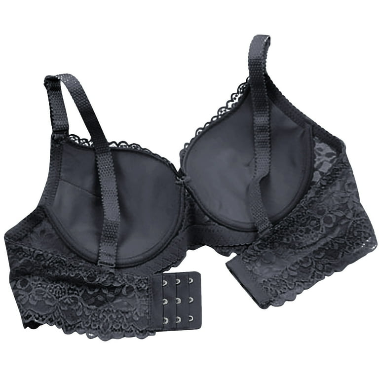 Breathable Lace Bra Women's Lingerie Set Thin Underwear Casual Sexy Sling  for Everyday Wear Summer Comfort #Black,XL - Walmart.com