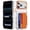 Orange, variant on Kryonix For iPhone 17 Pro 6.3" Case Wallet With Card Holder (2 Cards) MagSafe Compatible RFID Blocking Foldable Kickstand Heavy Duty Rugged,Orange