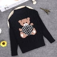 thumbnail image 2 of 2025 Toddler s Light Jacket Solid Cartoon Print Knit Cardigans for Pullover Sweater Crochet, 2 of 4