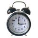 thumbnail image 2 of Reloj silencioso Reloj despertador de doble campana doble , 8 cm de diámetro Negro Zulema Reloj de alarma con campana doble, 2 of 7