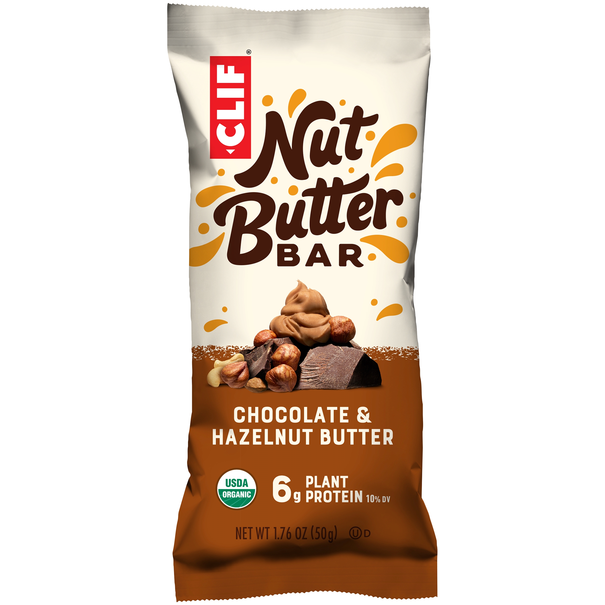 Clif Bar, Nut Butter Snack Bars, Organic, Chocolate & Hazelnut Butter, 12 Ct, 1.76 Oz - image 5 of 10