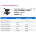 thumbnail image 2 of Clutch Cylinder - Compatible with 2016 - 2017 Subaru Crosstrek, 2 of 2