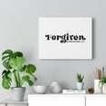 thumbnail image 5 of Scripture Walls Forgiven Ephesians 1:7 Bible Verse Canvas Christian Wall Art Ready to Hang Unframed, 5 of 12