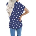 thumbnail image 4 of Mint Plus Pink - Women's Comfy Loose Fit T-Shirts with Crew Neck Elegance, 4 of 5