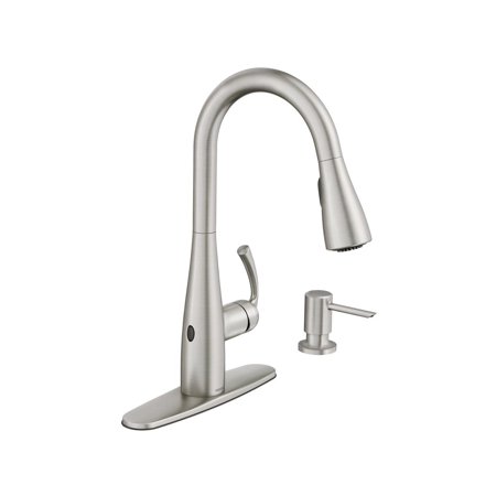 Refurbished Moen 87014ewsrs Essie Touchless Single Handle Pull