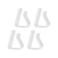 thumbnail image 5 of 4Pcs Clear Tablecloth Clips Transparent Table Cloth Clamps Reusable Durable Table Cover Holder for Meeting Kitchens Picnic Dining Camping small, 5 of 7