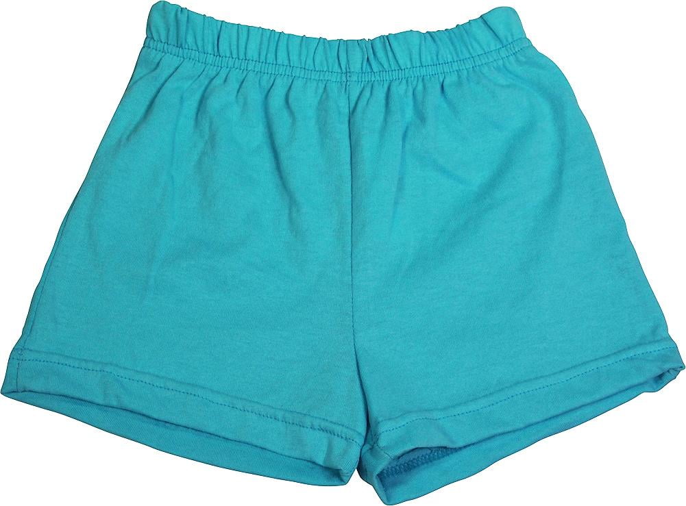 Toddler Little Girls Knit Athletic Gym Excersize Shorts 13 Colors