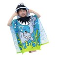 thumbnail image 2 of Cape de Bain pour Enfants Dessin Animé Serviette à Capuche de Douche pour Enfants Séchage de Bain Chandail Poncho Type 4, 2 of 10