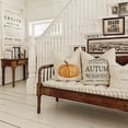 thumbnail image 3 of Fundas de almohada de decoración de otoño 18x18 Juego de 4 almohadas de otoño al aire libre Afortunado Sencillez, 3 of 5