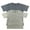 Beige + Gray, variant on Ben Din Clothing 2 Pack Men's Cotton T-Shirt Casual Crew-Neck Tee