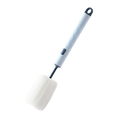 

Wozhidaoke Kitchen Utensils Set Adjustable Length Sponge Cup Washing Brush Milk Bottle Brush Cup Cleaning Brush Kitchen Gadgets Kitchen Cleaning Supplies Blue 28*6*5 Blue