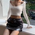 thumbnail image 4 of Stylish Hot Girl With Long Shoulder Sleeves And Lace Backless Tops Are Pure Lust, 4 of 8