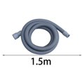 thumbnail image 4 of 6x Manguera de Drenaje para Lavadora con Soporte Y Abrazaderas Accesorio de Tubo de Extensión Flexible de Ajuste Universal 6 piezas, 4 of 7