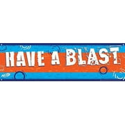 amscan have a blast nerf large customizable banner - 166 pcs