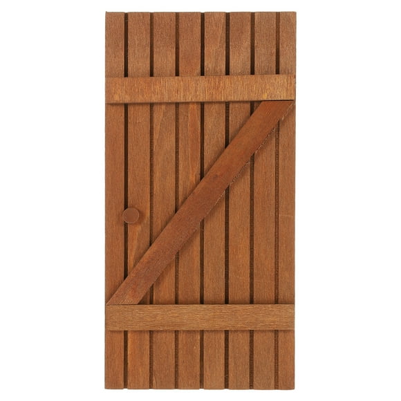 Miangastore Accessoire de Photographie Mini Modèle de Porte Café Bois 1Pcs 7.1X3.5X0.3In