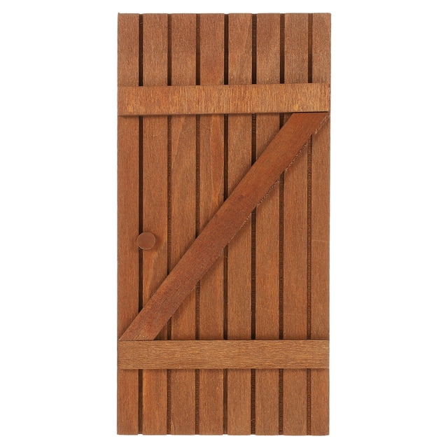 Miangastore Accessoire de Photographie Mini Modèle de Porte Café Bois 1Pcs 7.1X3.5X0.3In