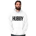 thumbnail image 5 of Hubby Wifey Cute Matching Couple Set Hoodie Hooded Sweatshirt Men Brisco Brands L, 5 of 7