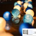 thumbnail image 1 of Guirlande Lumineuse Boule de Coton 6m 40 Led, 1 of 4