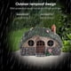 thumbnail image 4 of Casa de hadas iluminada con energía solar, adorno de jardín, lámpara de resina con forma de casa del árbol y control de luz por inducción para decoración del hogar., 4 of 5