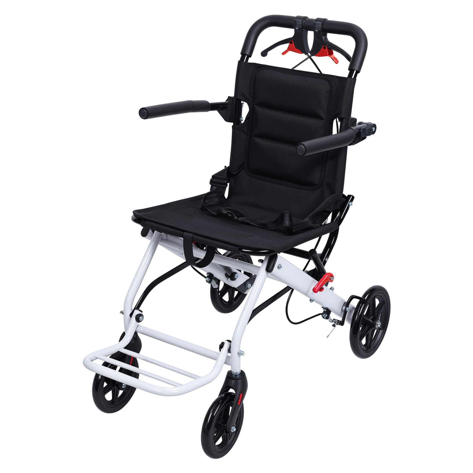 Wharick Airline Approved Wheelchair Easy Carry Airplane Travel Maneuverable for Narrow Doorways