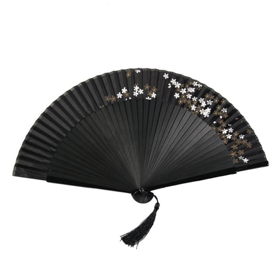 Silks Bone Fan Chinese Hundred Folding Fan Bamboo Bone Hand Fan Chinese Hand Fan
