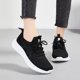 thumbnail image 5 of Zapatos casuales para mujer Zapatos de tenis transpirables Zapatos para caminar con cordones (40 Negro) Likrtyny Tenis De Mujer Tenis De Hombre, 5 of 6