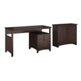 thumbnail image 1 of Bush Furniture Buena Vista Single Pedestal L-Desk with Low Storage, 1 of 4