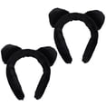 thumbnail image 3 of PAMINGONO Headbands Black Cat Ears 2Pcs 7.9x6.7x0.8in, 3 of 8