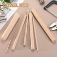 thumbnail image 4 of Wooden Dowel Rods,(20mm)3/4 x 6 Inch Round Wooden Rod for DIY,Pack of 10, 4 of 6