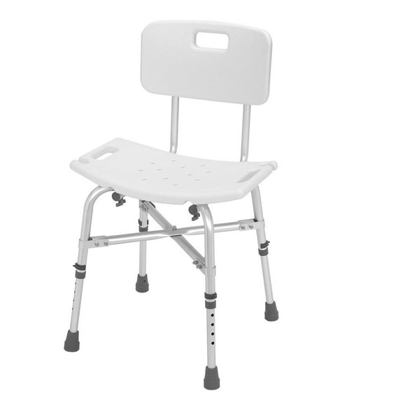 FCH Shower Chair for Elderly,SPA and Bathtub Seat with 6 Adjustable Heights, Bath Stool with Back