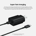 thumbnail image 3 of Samsung Cargador Rápido de 25 W con Cable, Enchufe de Pared y Cable, Color Negro (Versión Estadounidense), Embalaje a Granel., 3 of 6