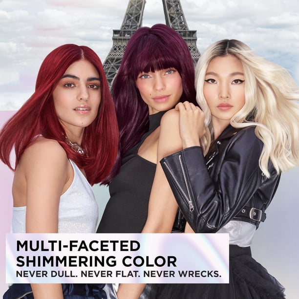 L'Oreal Paris Feria Permanent Hair Color, B61 Downtown Brown Hi
